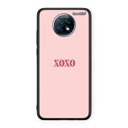 Xiaomi Redmi Note 9T XOXO Love θήκη από τη Smartfits με σχέδιο στο πίσω μέρος και μαύρο περίβλημα | Smartphone case with colorful back and black bezels by Smartfits