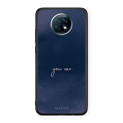 Xiaomi Redmi Note 9T You Can θήκη από τη Smartfits με σχέδιο στο πίσω μέρος και μαύρο περίβλημα | Smartphone case with colorful back and black bezels by Smartfits