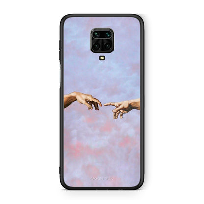 Xiaomi Redmi Note 9S / 9 Pro Adam Hand θήκη από τη Smartfits με σχέδιο στο πίσω μέρος και μαύρο περίβλημα | Smartphone case with colorful back and black bezels by Smartfits