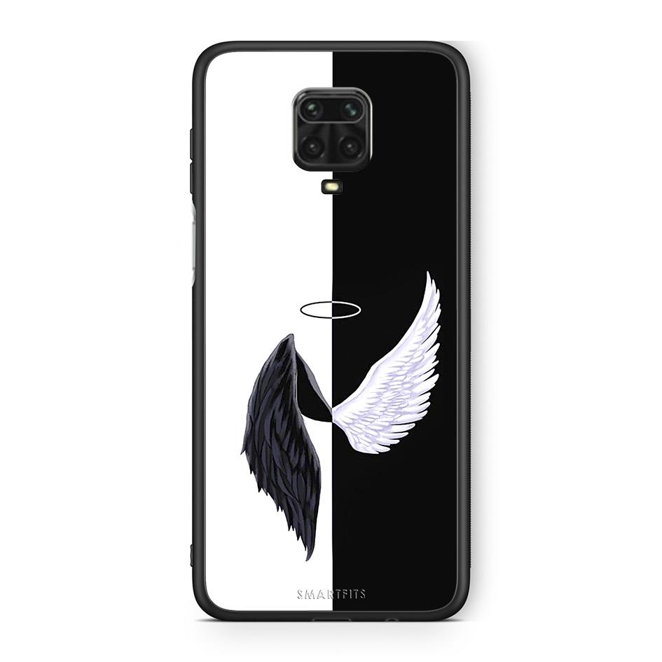 Xiaomi Redmi Note 9S / 9 Pro Angels Demons θήκη από τη Smartfits με σχέδιο στο πίσω μέρος και μαύρο περίβλημα | Smartphone case with colorful back and black bezels by Smartfits