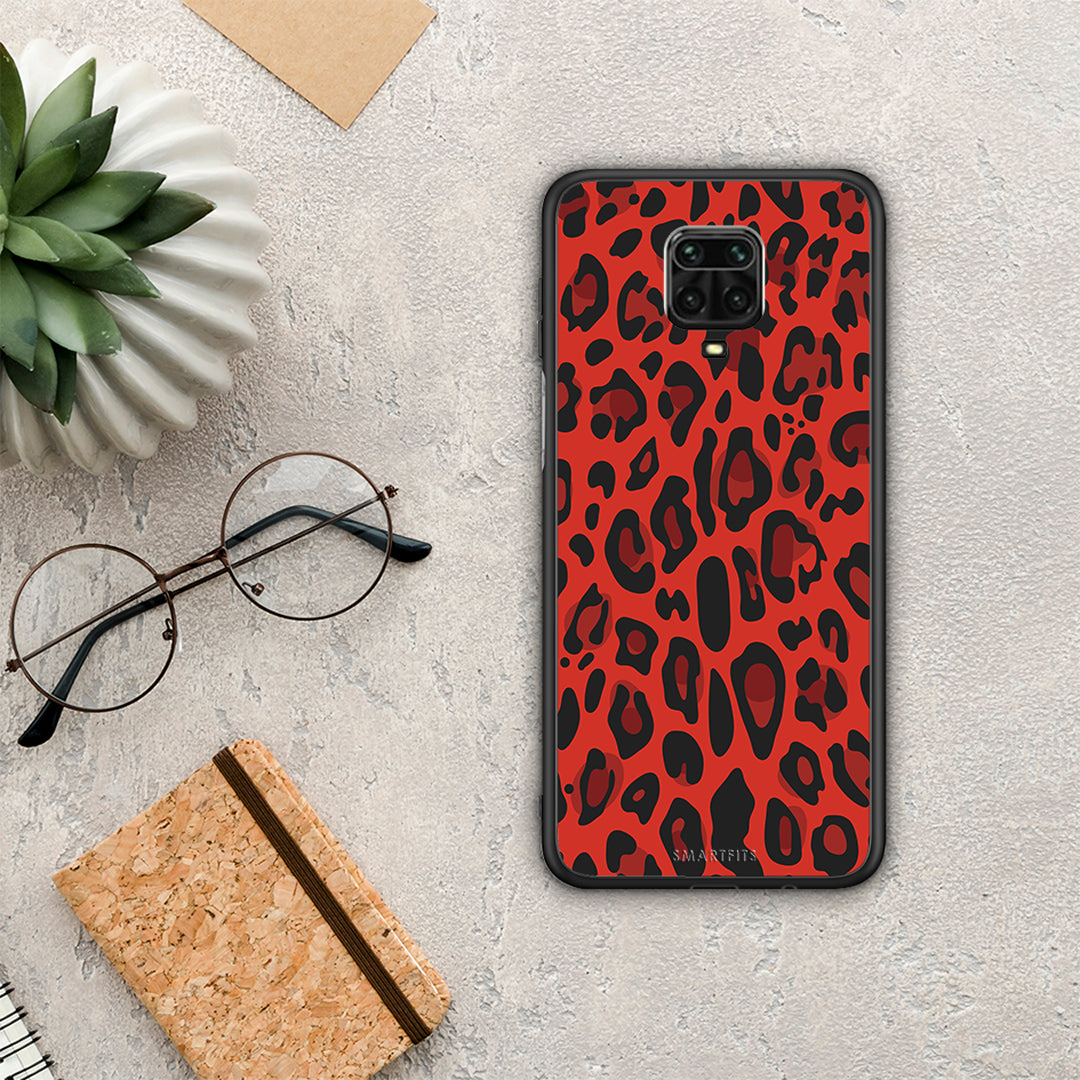 Animal Red Leopard - Xiaomi Redmi Note 9S / 9 Pro / 9 Pro Max θήκη