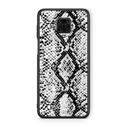 24 - Xiaomi Redmi Note 9S / 9 Pro  White Snake Animal case, cover, bumper