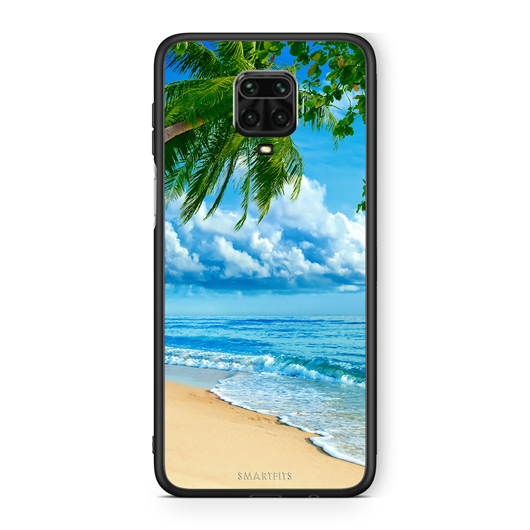 Xiaomi Redmi Note 9S / 9 Pro Beautiful Beach θήκη από τη Smartfits με σχέδιο στο πίσω μέρος και μαύρο περίβλημα | Smartphone case with colorful back and black bezels by Smartfits
