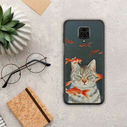 Cat Goldfish - Xiaomi Redmi Note 9S / 9 Pro / 9 Pro Max θήκη