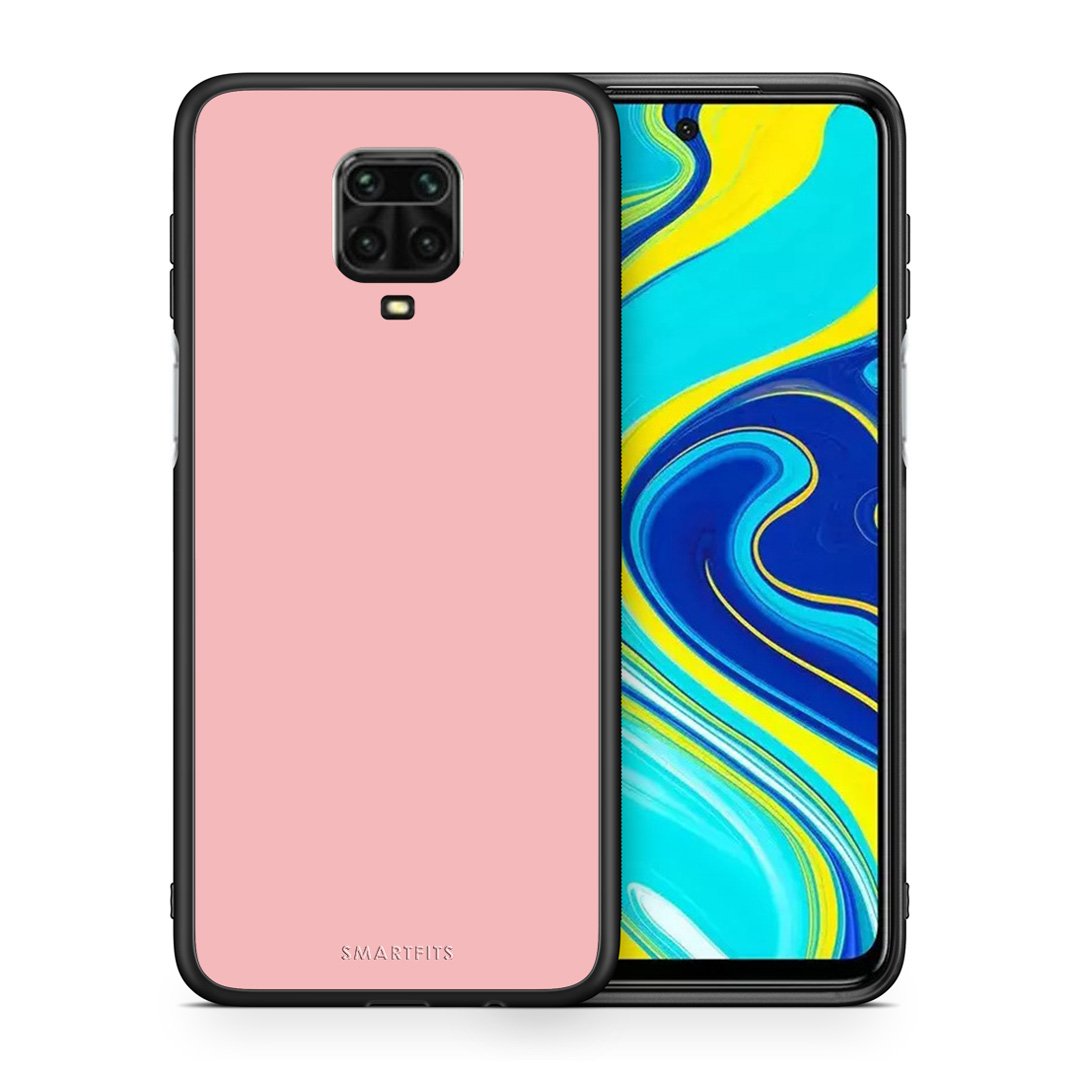 Θήκη Xiaomi Redmi Note 9S / 9 Pro Nude Color από τη Smartfits με σχέδιο στο πίσω μέρος και μαύρο περίβλημα | Xiaomi Redmi Note 9S / 9 Pro Nude Color case with colorful back and black bezels