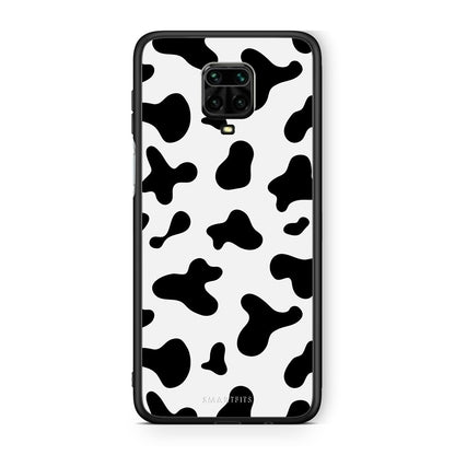 Xiaomi Redmi Note 9S / 9 Pro Cow Print θήκη από τη Smartfits με σχέδιο στο πίσω μέρος και μαύρο περίβλημα | Smartphone case with colorful back and black bezels by Smartfits