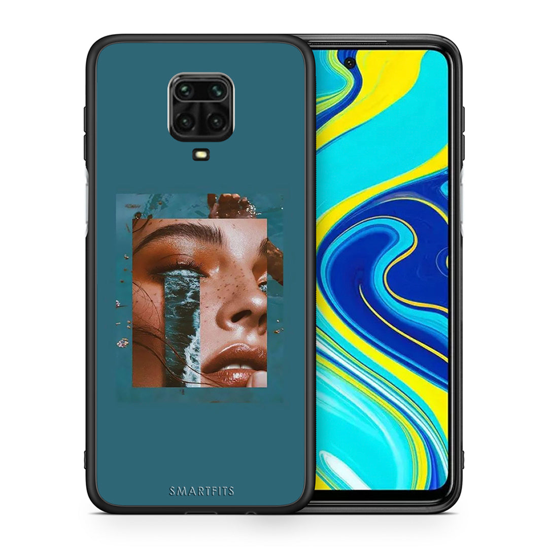 Θήκη Xiaomi Redmi Note 9S / 9 Pro Cry An Ocean από τη Smartfits με σχέδιο στο πίσω μέρος και μαύρο περίβλημα | Xiaomi Redmi Note 9S / 9 Pro Cry An Ocean case with colorful back and black bezels