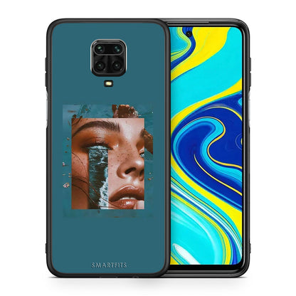 Θήκη Xiaomi Redmi Note 9S / 9 Pro Cry An Ocean από τη Smartfits με σχέδιο στο πίσω μέρος και μαύρο περίβλημα | Xiaomi Redmi Note 9S / 9 Pro Cry An Ocean case with colorful back and black bezels