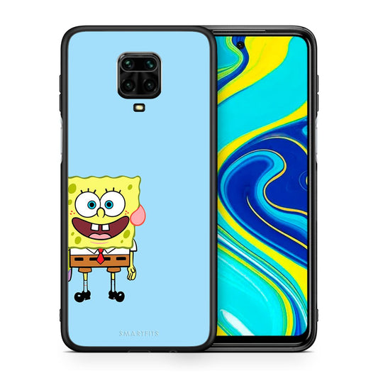 Θήκη Xiaomi Redmi Note 9S / 9 Pro Friends Bob από τη Smartfits με σχέδιο στο πίσω μέρος και μαύρο περίβλημα | Xiaomi Redmi Note 9S / 9 Pro Friends Bob case with colorful back and black bezels