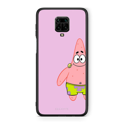 Xiaomi Redmi Note 9S / 9 Pro  Friends Patrick θήκη από τη Smartfits με σχέδιο στο πίσω μέρος και μαύρο περίβλημα | Smartphone case with colorful back and black bezels by Smartfits