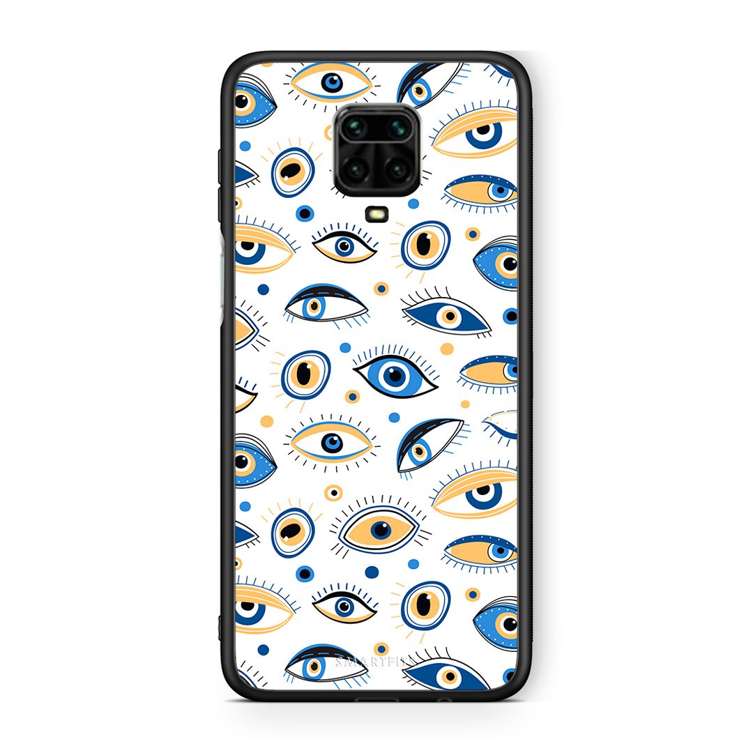 Xiaomi Redmi Note 9S / 9 Pro Ftou Ftou θήκη από τη Smartfits με σχέδιο στο πίσω μέρος και μαύρο περίβλημα | Smartphone case with colorful back and black bezels by Smartfits