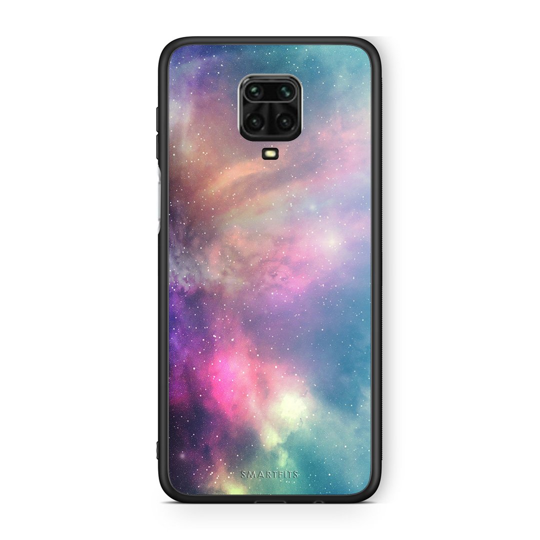 105 - Xiaomi Redmi Note 9S / 9 Pro  Rainbow Galaxy case, cover, bumper