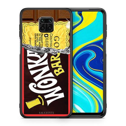 Θήκη Xiaomi Redmi Note 9S / 9 Pro Golden Ticket από τη Smartfits με σχέδιο στο πίσω μέρος και μαύρο περίβλημα | Xiaomi Redmi Note 9S / 9 Pro Golden Ticket case with colorful back and black bezels