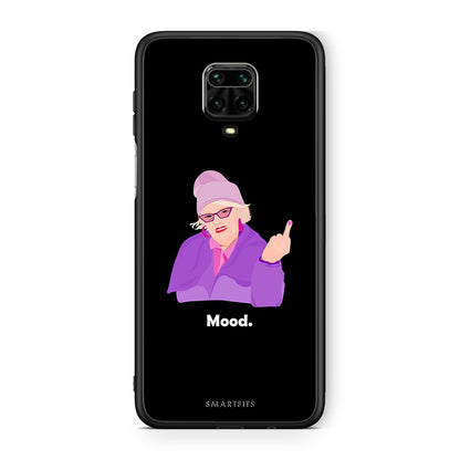 Xiaomi Redmi Note 9S / 9 Pro Grandma Mood Black θήκη από τη Smartfits με σχέδιο στο πίσω μέρος και μαύρο περίβλημα | Smartphone case with colorful back and black bezels by Smartfits