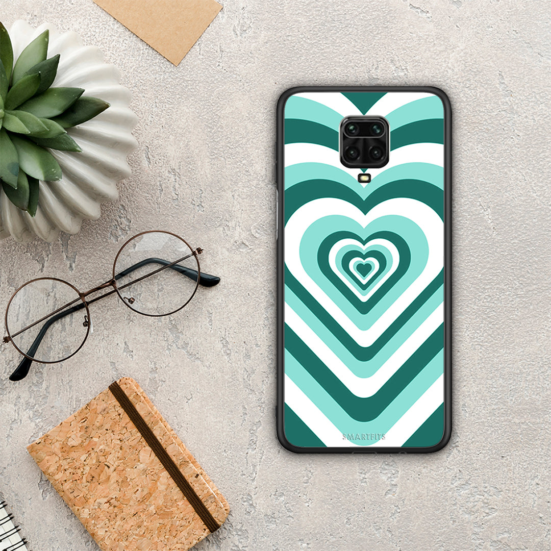 Green Hearts - Xiaomi Redmi Note 9S / 9 Pro / 9 Pro Max θήκη