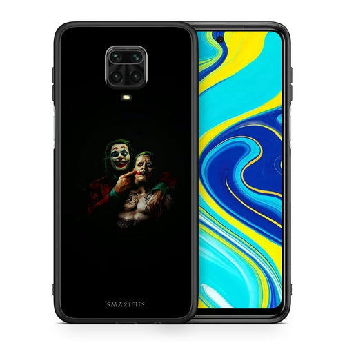 Θήκη Xiaomi Redmi Note 9S / 9 Pro Clown Hero από τη Smartfits με σχέδιο στο πίσω μέρος και μαύρο περίβλημα | Xiaomi Redmi Note 9S / 9 Pro Clown Hero case with colorful back and black bezels