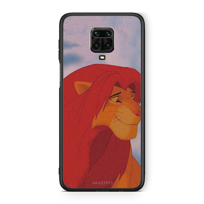 Xiaomi Redmi Note 9S / 9 Pro Lion Love 1 Θήκη Αγίου Βαλεντίνου από τη Smartfits με σχέδιο στο πίσω μέρος και μαύρο περίβλημα | Smartphone case with colorful back and black bezels by Smartfits