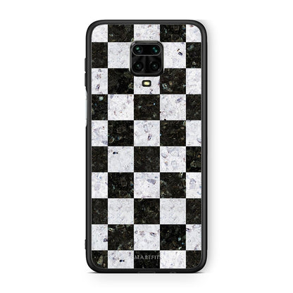 4 - Xiaomi Redmi Note 9S / 9 Pro Square Geometric Marble case, cover, bumper