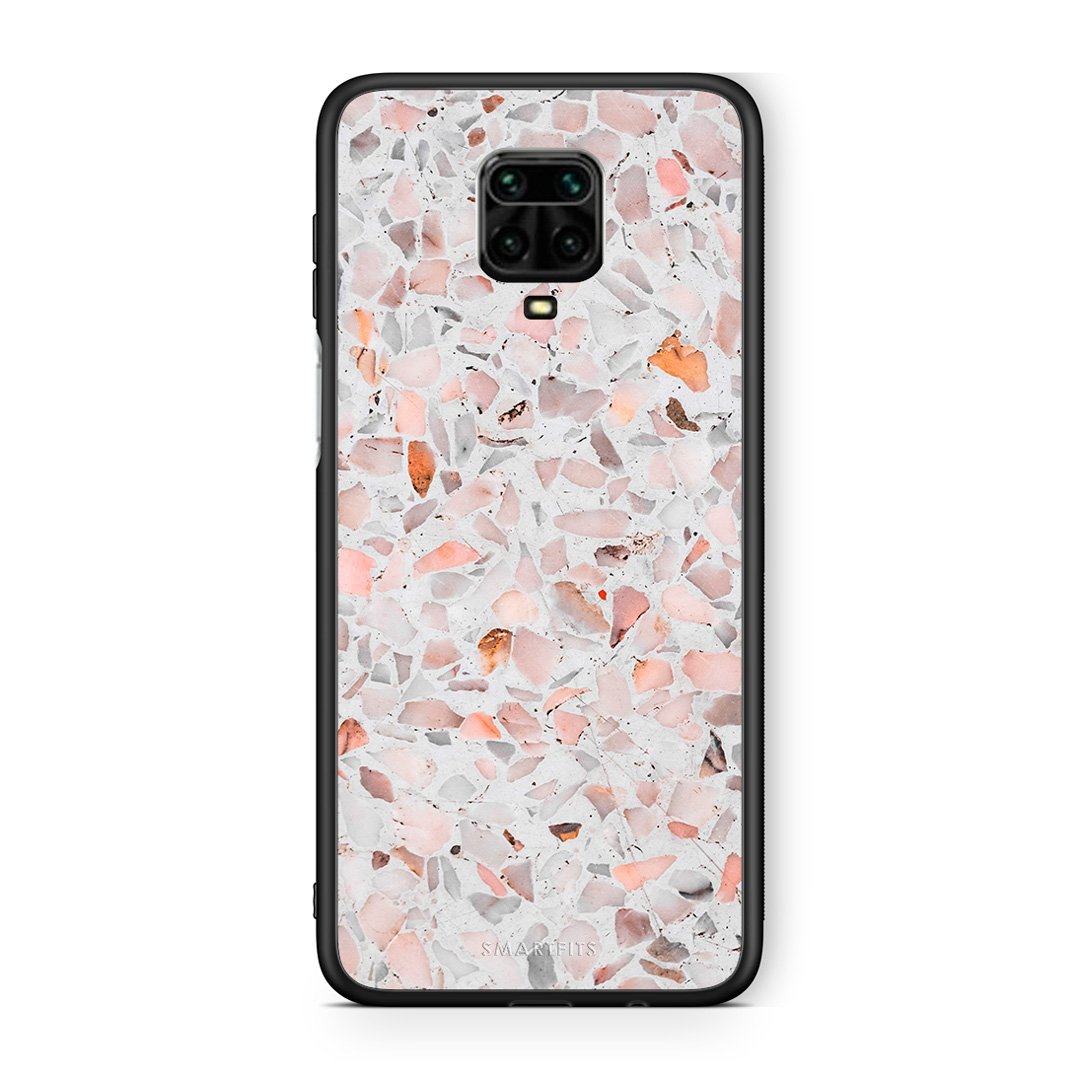 Xiaomi Redmi Note 9S / 9 Pro Marble Terrazzo θήκη από τη Smartfits με σχέδιο στο πίσω μέρος και μαύρο περίβλημα | Smartphone case with colorful back and black bezels by Smartfits
