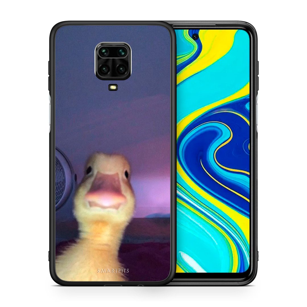Θήκη Xiaomi Redmi Note 9S / 9 Pro Meme Duck από τη Smartfits με σχέδιο στο πίσω μέρος και μαύρο περίβλημα | Xiaomi Redmi Note 9S / 9 Pro Meme Duck case with colorful back and black bezels