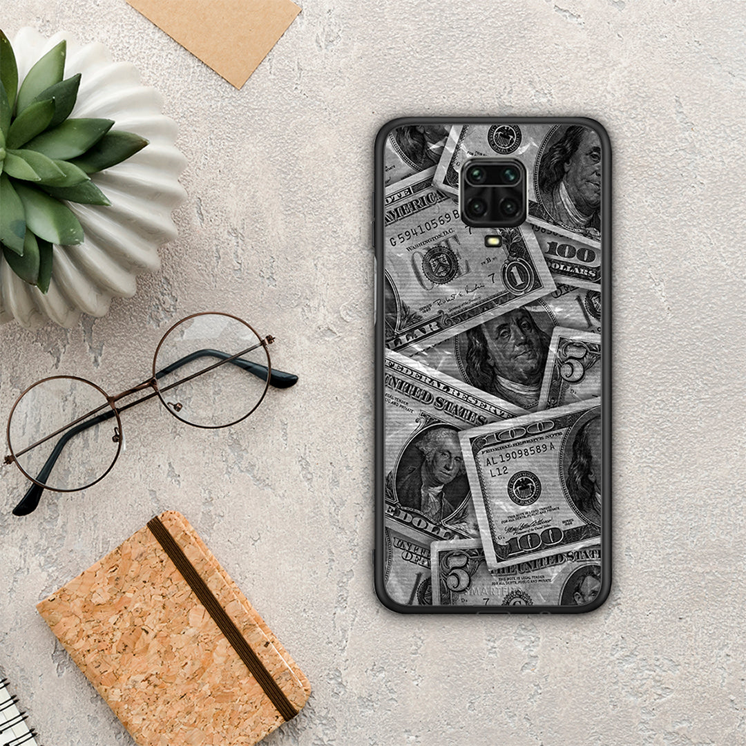 Money Dollars - Xiaomi Redmi Note 9S / 9 Pro / 9 Pro Max θήκη