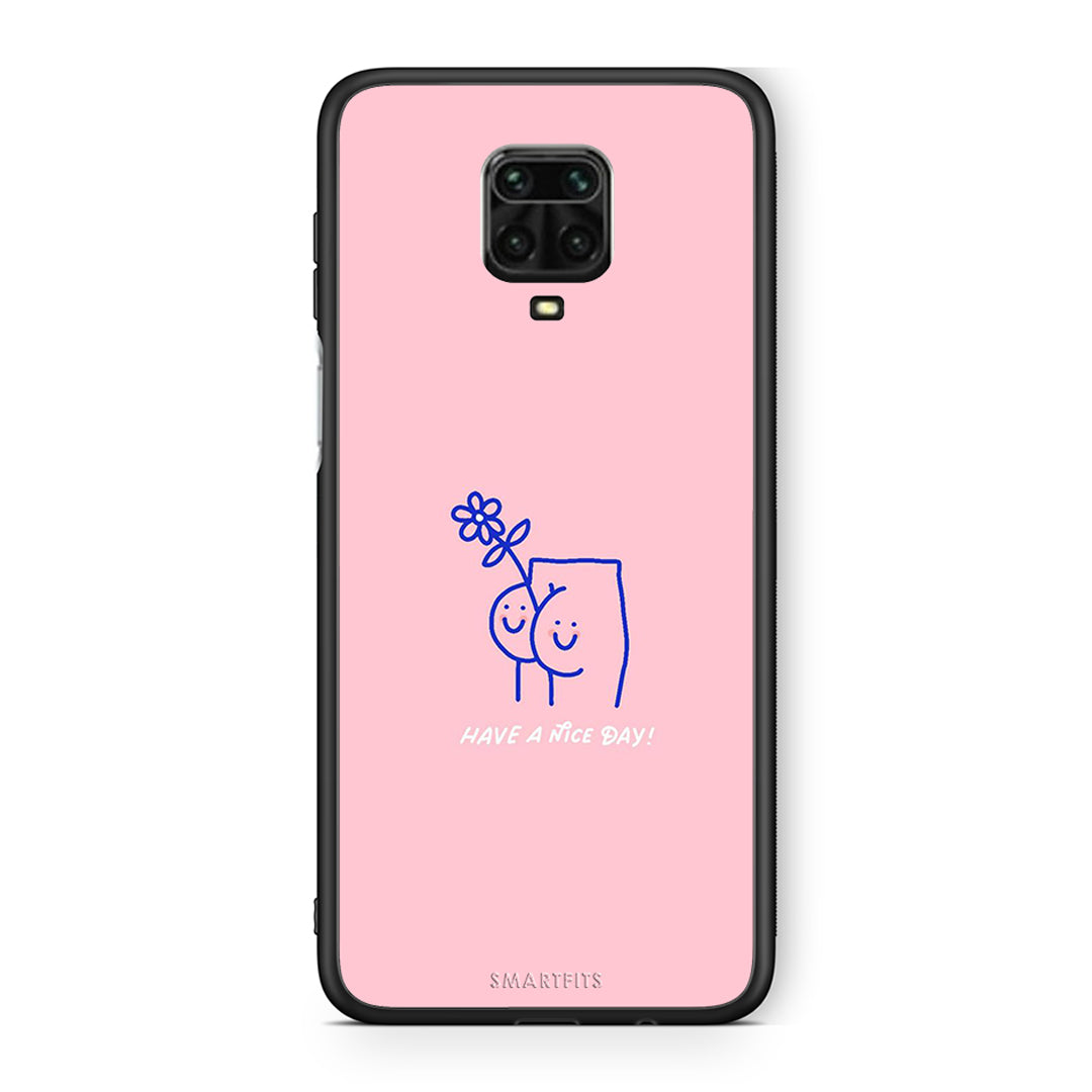 Xiaomi Redmi Note 9S / 9 Pro Nice Day θήκη από τη Smartfits με σχέδιο στο πίσω μέρος και μαύρο περίβλημα | Smartphone case with colorful back and black bezels by Smartfits