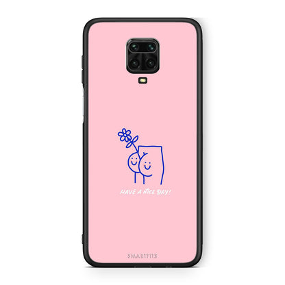 Xiaomi Redmi Note 9S / 9 Pro Nice Day θήκη από τη Smartfits με σχέδιο στο πίσω μέρος και μαύρο περίβλημα | Smartphone case with colorful back and black bezels by Smartfits