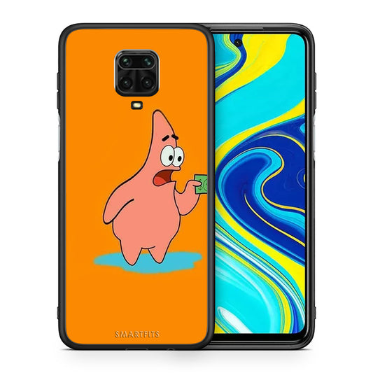 Θήκη Αγίου Βαλεντίνου Xiaomi Redmi Note 9S / 9 Pro No Money 1 από τη Smartfits με σχέδιο στο πίσω μέρος και μαύρο περίβλημα | Xiaomi Redmi Note 9S / 9 Pro No Money 1 case with colorful back and black bezels