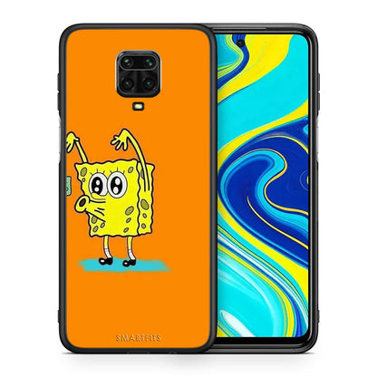 Θήκη Αγίου Βαλεντίνου Xiaomi Redmi Note 9S / 9 Pro No Money 2 από τη Smartfits με σχέδιο στο πίσω μέρος και μαύρο περίβλημα | Xiaomi Redmi Note 9S / 9 Pro No Money 2 case with colorful back and black bezels