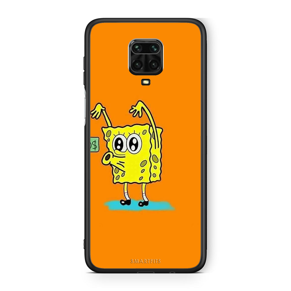 Xiaomi Redmi Note 9S / 9 Pro No Money 2 Θήκη Αγίου Βαλεντίνου από τη Smartfits με σχέδιο στο πίσω μέρος και μαύρο περίβλημα | Smartphone case with colorful back and black bezels by Smartfits