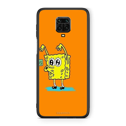 Xiaomi Redmi Note 9S / 9 Pro No Money 2 Θήκη Αγίου Βαλεντίνου από τη Smartfits με σχέδιο στο πίσω μέρος και μαύρο περίβλημα | Smartphone case with colorful back and black bezels by Smartfits