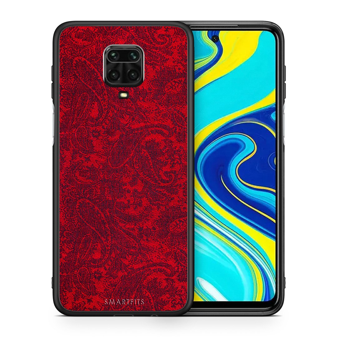 Θήκη Xiaomi Redmi Note 9S / 9 Pro Paisley Cashmere από τη Smartfits με σχέδιο στο πίσω μέρος και μαύρο περίβλημα | Xiaomi Redmi Note 9S / 9 Pro Paisley Cashmere case with colorful back and black bezels