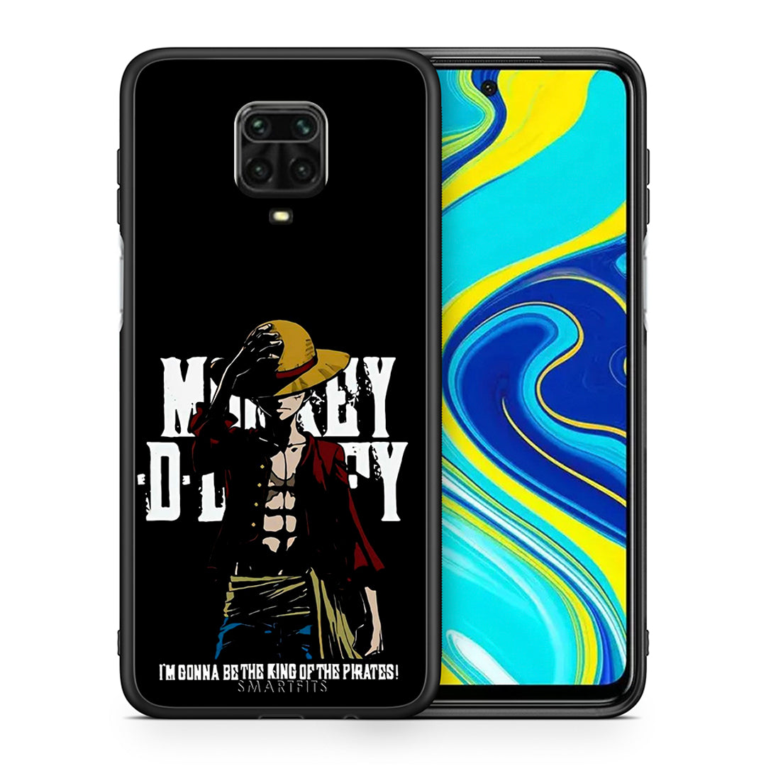 Θήκη Xiaomi Redmi Note 9S / 9 Pro Pirate King από τη Smartfits με σχέδιο στο πίσω μέρος και μαύρο περίβλημα | Xiaomi Redmi Note 9S / 9 Pro Pirate King case with colorful back and black bezels