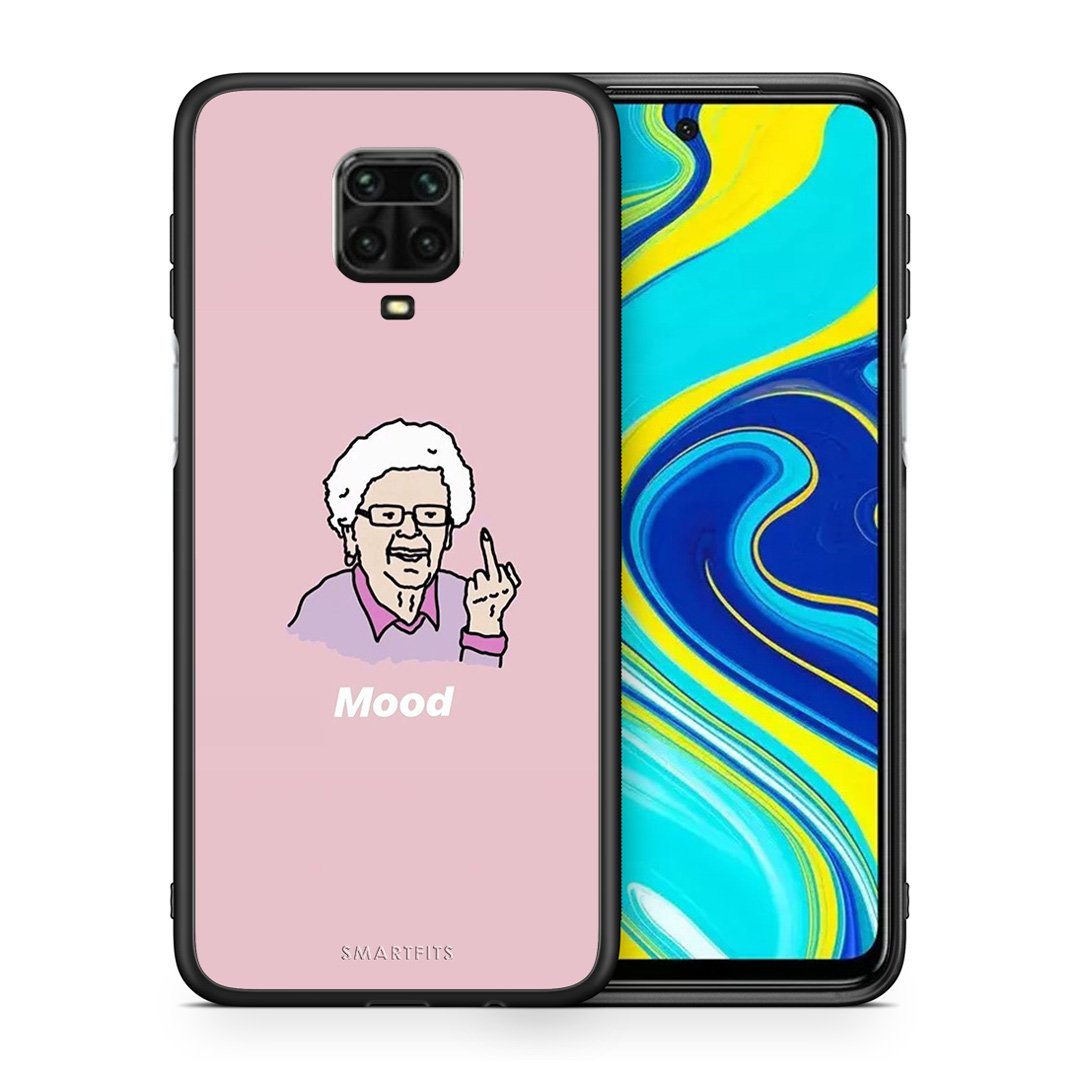 Θήκη Xiaomi Redmi Note 9S / 9 Pro Mood PopArt από τη Smartfits με σχέδιο στο πίσω μέρος και μαύρο περίβλημα | Xiaomi Redmi Note 9S / 9 Pro Mood PopArt case with colorful back and black bezels