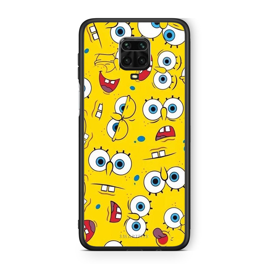 4 - Xiaomi Redmi Note 9S / 9 Pro Sponge PopArt case, cover, bumper