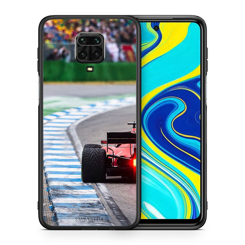 Θήκη Xiaomi Redmi Note 9S / 9 Pro Racing Vibes από τη Smartfits με σχέδιο στο πίσω μέρος και μαύρο περίβλημα | Xiaomi Redmi Note 9S / 9 Pro Racing Vibes case with colorful back and black bezels