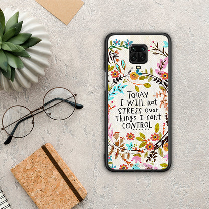 Stress Over - Xiaomi Redmi Note 9S / 9 Pro / 9 Pro Max θήκη