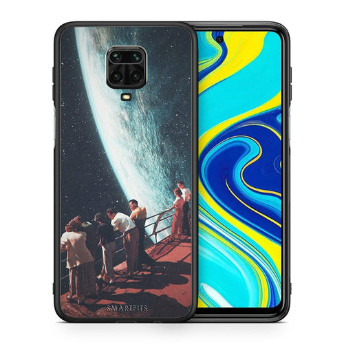 Θήκη Xiaomi Redmi Note 9S / 9 Pro Surreal View από τη Smartfits με σχέδιο στο πίσω μέρος και μαύρο περίβλημα | Xiaomi Redmi Note 9S / 9 Pro Surreal View case with colorful back and black bezels