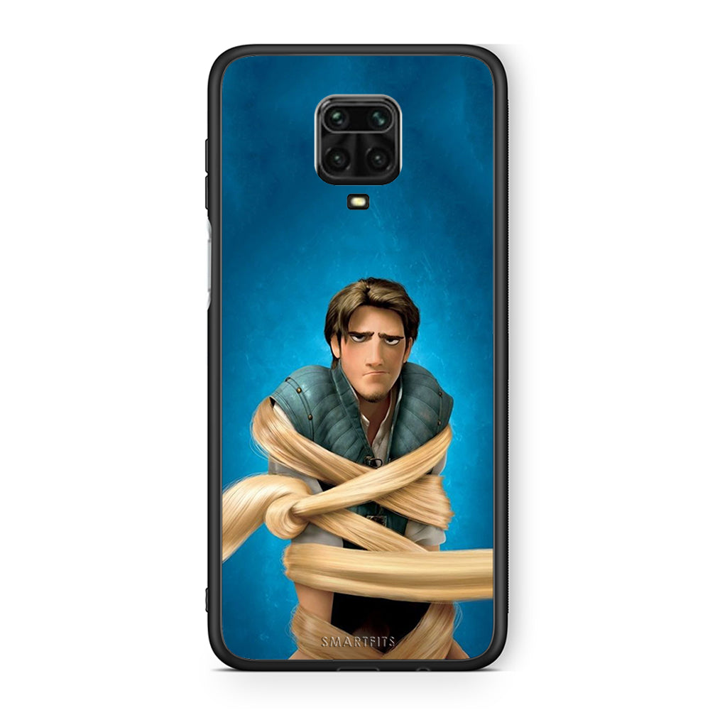 Xiaomi Redmi Note 9S / 9 Pro Tangled 1 Θήκη Αγίου Βαλεντίνου από τη Smartfits με σχέδιο στο πίσω μέρος και μαύρο περίβλημα | Smartphone case with colorful back and black bezels by Smartfits