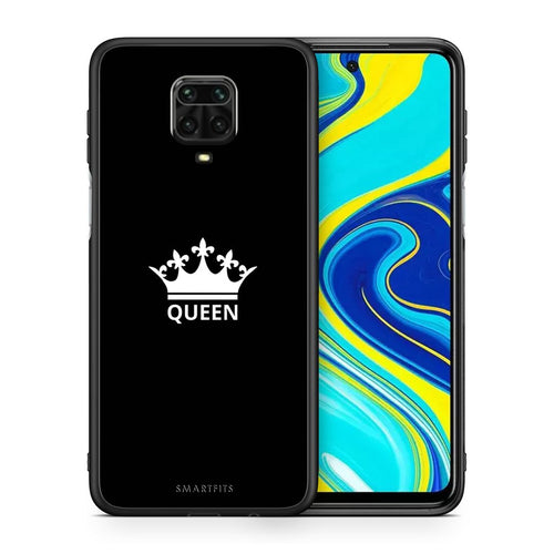 Θήκη Xiaomi Redmi Note 9S / 9 Pro Queen Valentine από τη Smartfits με σχέδιο στο πίσω μέρος και μαύρο περίβλημα | Xiaomi Redmi Note 9S / 9 Pro Queen Valentine case with colorful back and black bezels