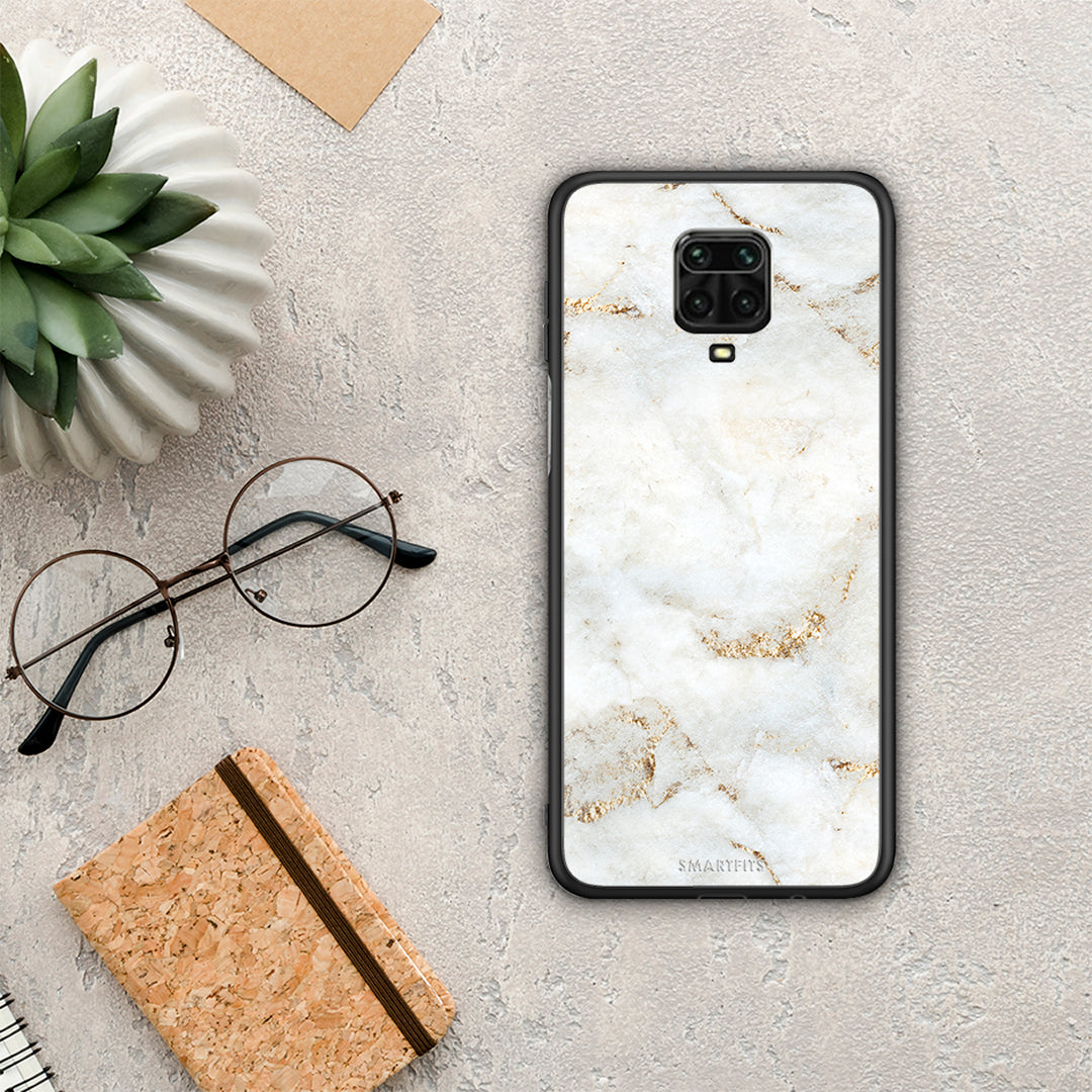 White Gold Marble - Xiaomi Redmi Note 9S / 9 Pro / 9 Pro Max θήκη