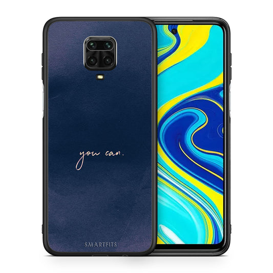 Θήκη Xiaomi Redmi Note 9S / 9 Pro You Can από τη Smartfits με σχέδιο στο πίσω μέρος και μαύρο περίβλημα | Xiaomi Redmi Note 9S / 9 Pro You Can case with colorful back and black bezels