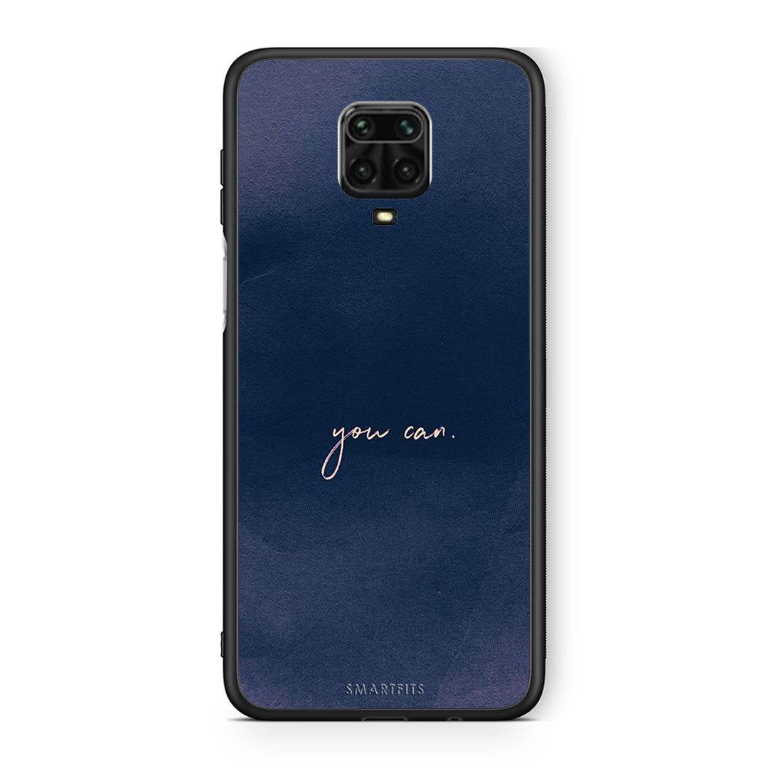 Xiaomi Redmi Note 9S / 9 Pro You Can θήκη από τη Smartfits με σχέδιο στο πίσω μέρος και μαύρο περίβλημα | Smartphone case with colorful back and black bezels by Smartfits