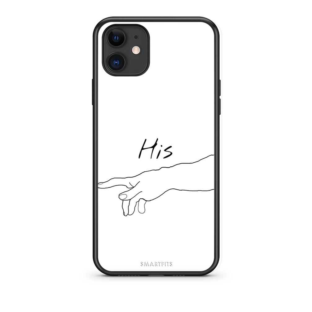iPhone 11 Aeshetic Love 2 Θήκη Αγίου Βαλεντίνου από τη Smartfits με σχέδιο στο πίσω μέρος και μαύρο περίβλημα | Smartphone case with colorful back and black bezels by Smartfits