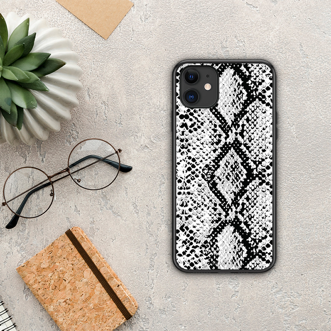 Animal White Snake - iPhone 11 θήκη
