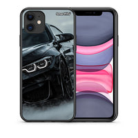 Thumbnail for Θήκη iPhone 11 Black BMW από τη Smartfits με σχέδιο στο πίσω μέρος και μαύρο περίβλημα | iPhone 11 Black BMW case with colorful back and black bezels