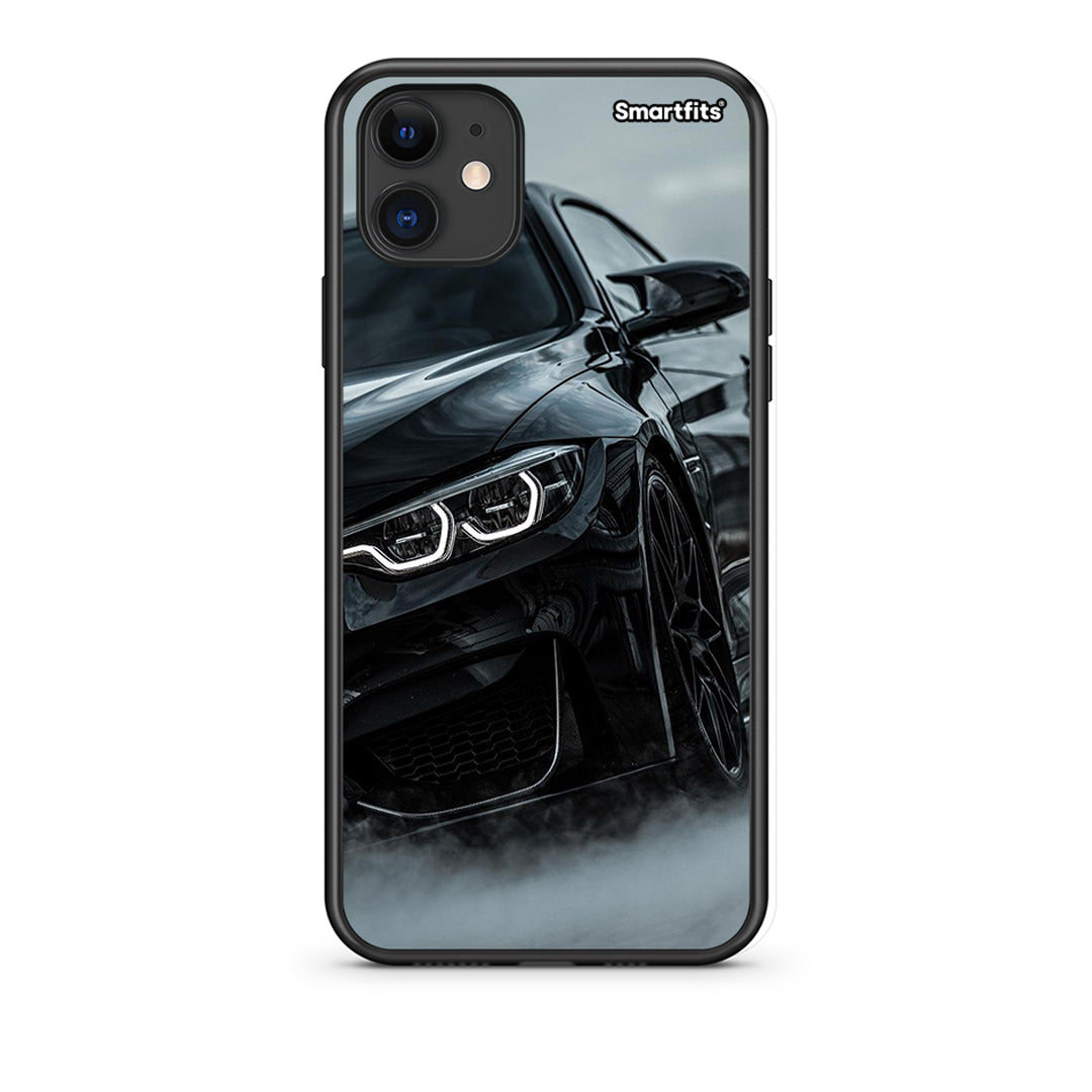iPhone 11 Black BMW Θήκη από τη Smartfits με σχέδιο στο πίσω μέρος και μαύρο περίβλημα | Smartphone case with colorful back and black bezels by Smartfits