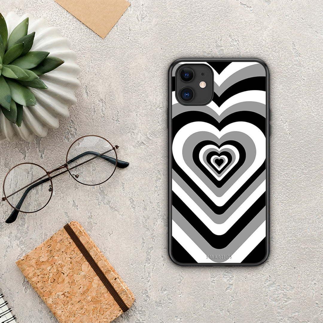 Black Hearts - iPhone 11 θήκη