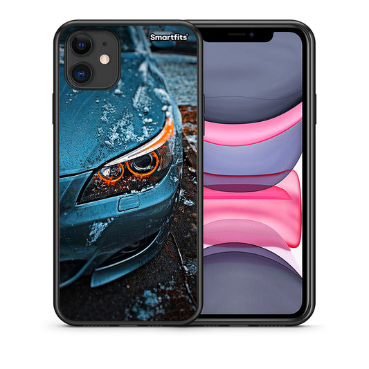 Θήκη iPhone 11 Bmw E60 από τη Smartfits με σχέδιο στο πίσω μέρος και μαύρο περίβλημα | iPhone 11 Bmw E60 case with colorful back and black bezels