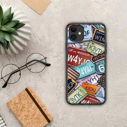 Car Plates - iPhone 11 θήκη